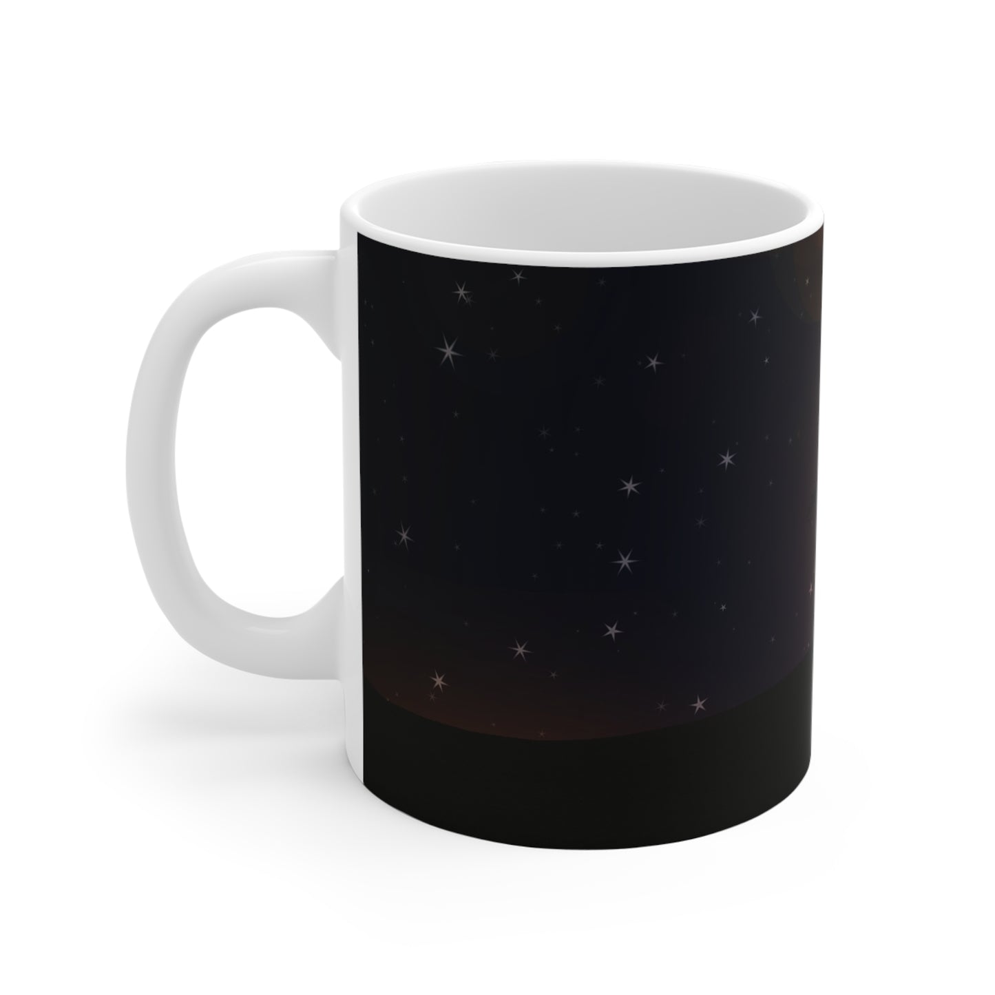 Unicorn Under the Moon Ceramic Mug