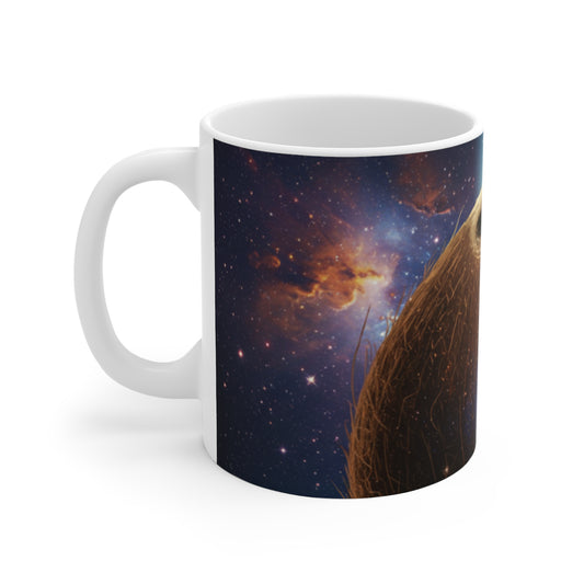 The Elusive Space Coconut - 11oz Ceramic Mug