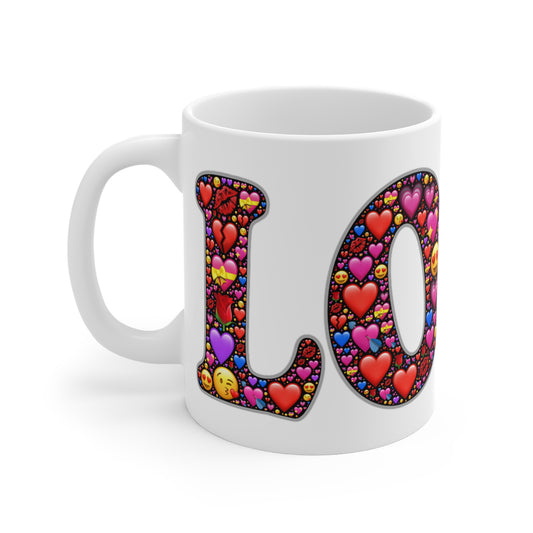 Love Emoji Ceramic Mug