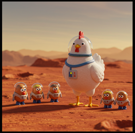 Multidimensional Multipass to Pretendland, Mars with Camilla Bok as your spiritual guide!