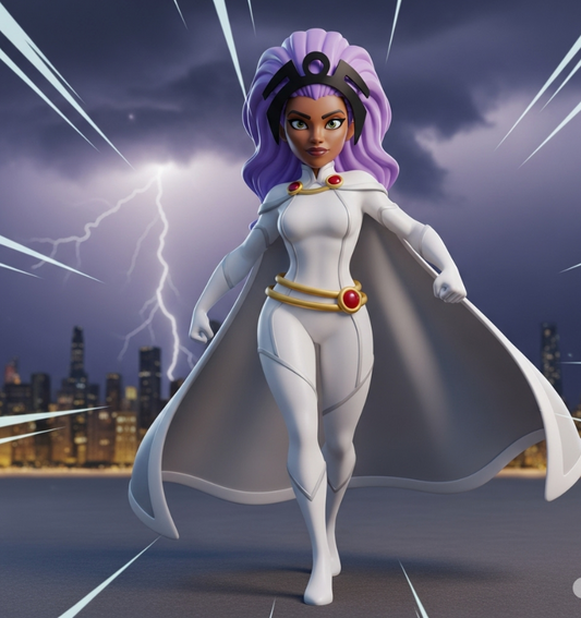 Visit Pretendland, Mars with Storm as your spiritual guide!